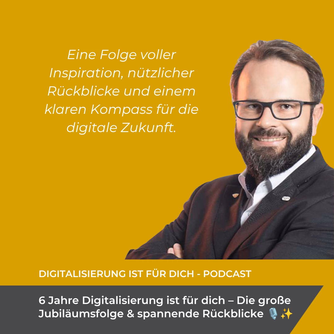Podcastfolge #382_cropped #000 Digitalisierung ist für dich mit Markus Reitshammer